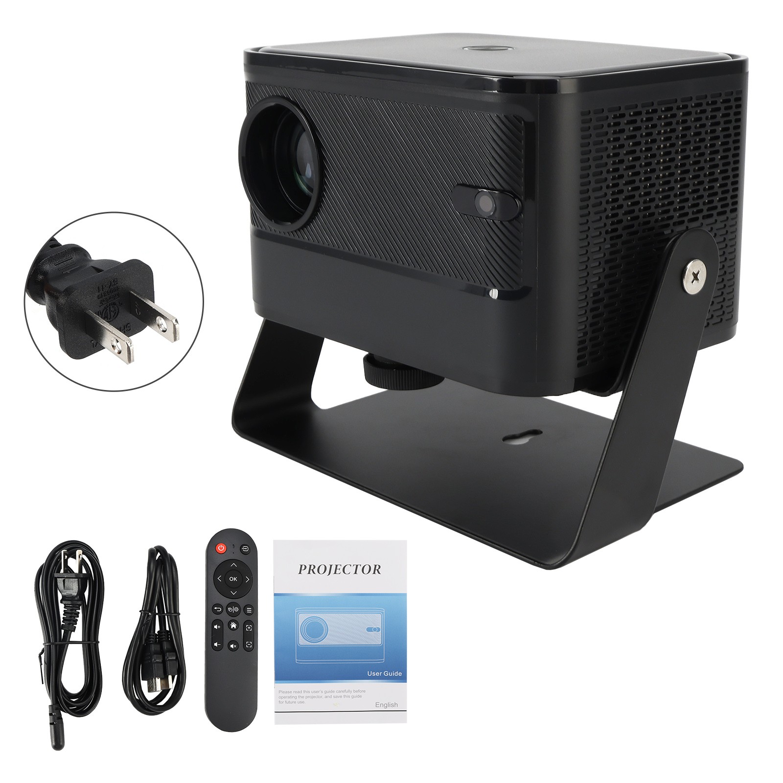 🚀4K Projector Smart Android Projector Smart Voice Dual Frequency HD Projector