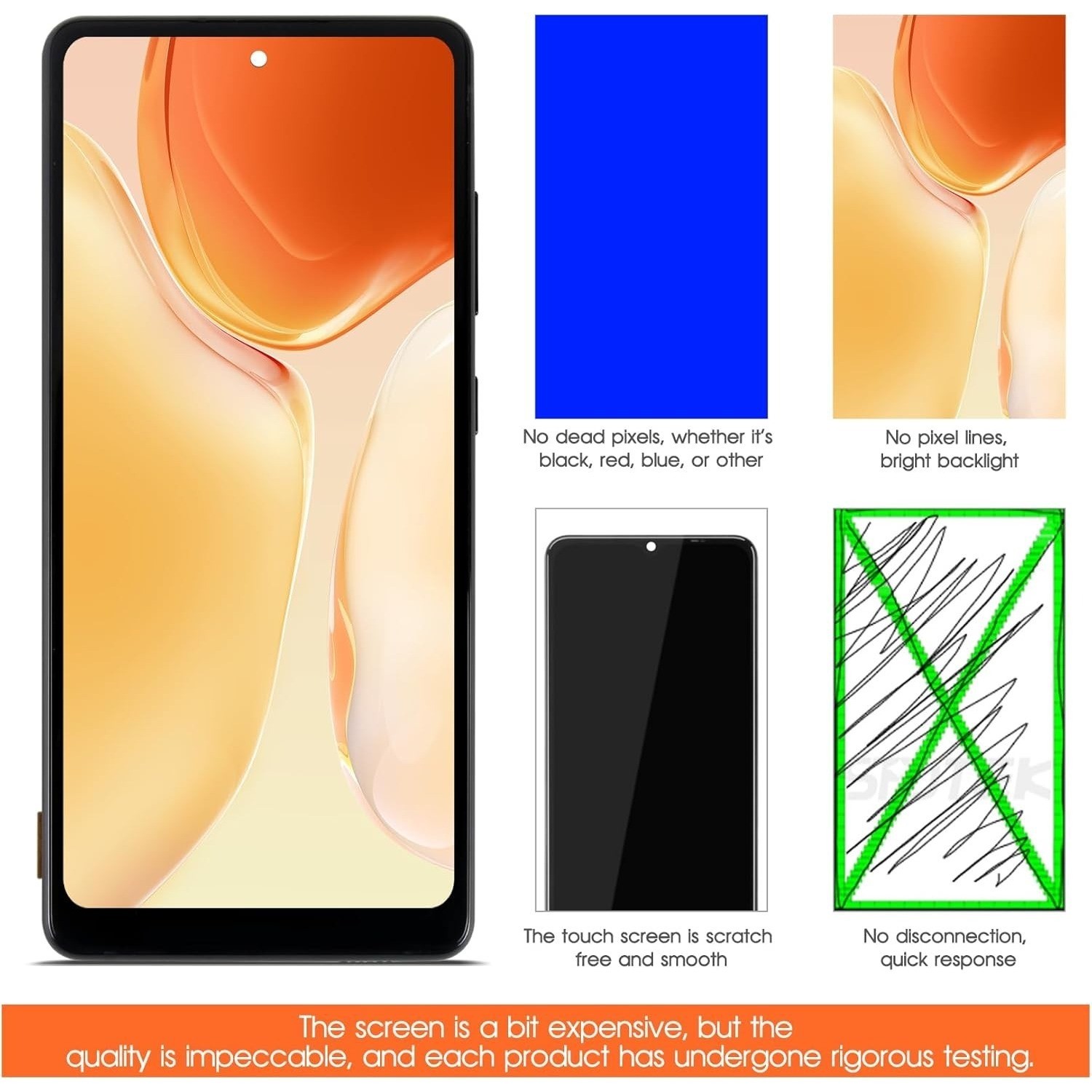 For Samsung Galaxy A54 5G A546U LCD Touch Display Screen Digitizer Replacement