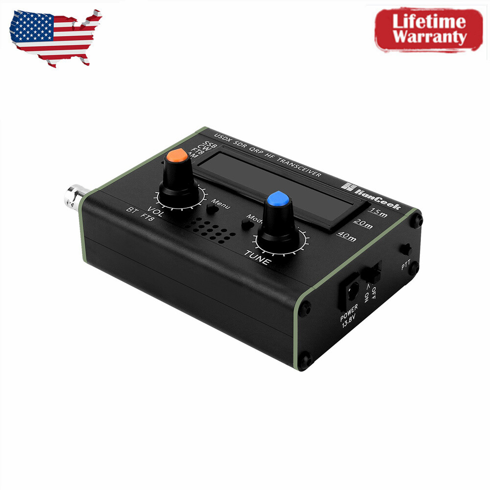 HAMGEEK USDX-CW 5W usDX SDR QRP Transceiver QCX-SSB to SSB 3Band All Mode HF #US