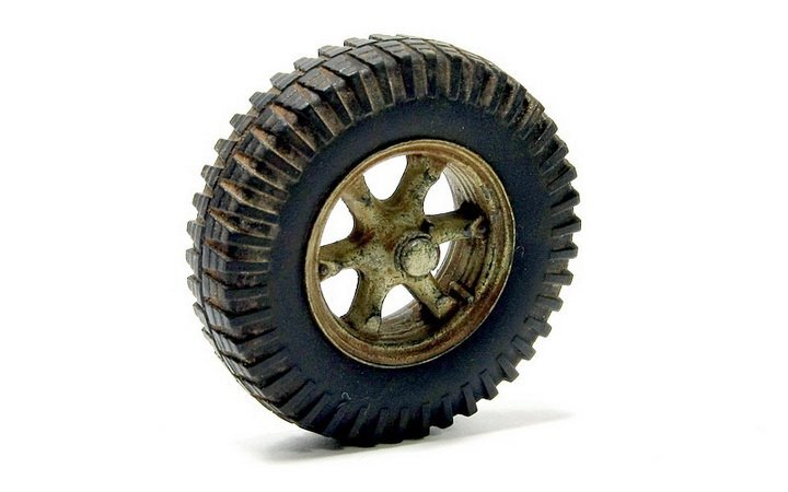 1/35 ET Models - ER35-004 Sd.Kfz.7 Resin Wheels Type.1 (2 pcs)