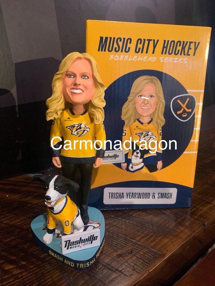 Trisha Yearwood Nashville Predators Bobblehead SGA 4/8/25