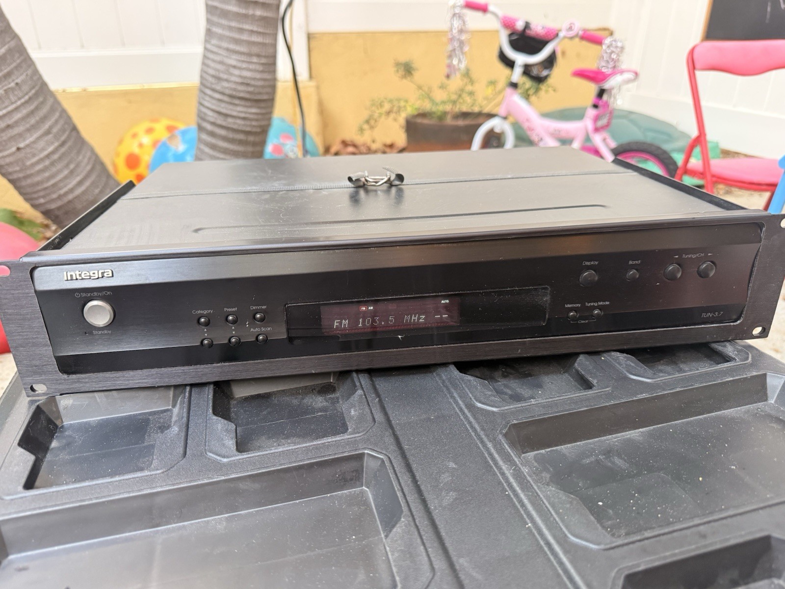 Onkyo Integra TUN-3.7 AM/ FM - digital tuner - Works - No Remote