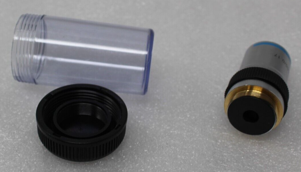 NEW AMSCOPE  FLUOR 40/0.65 160/0.17 MICROSCOPE OBJECTIVE