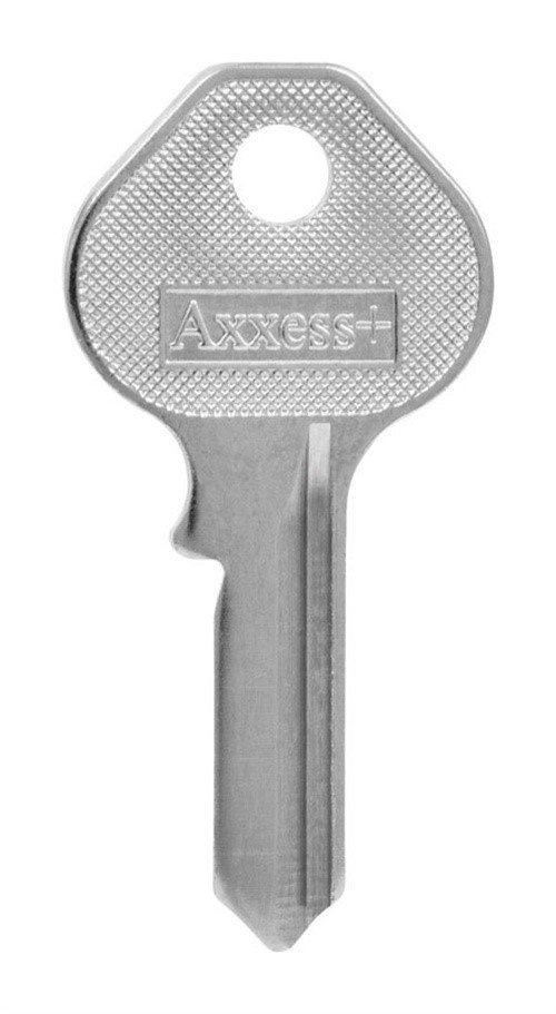 Hillman 88535 Brass Nickel #93 Traditional Single Sided Blank Key (Pack of 4)