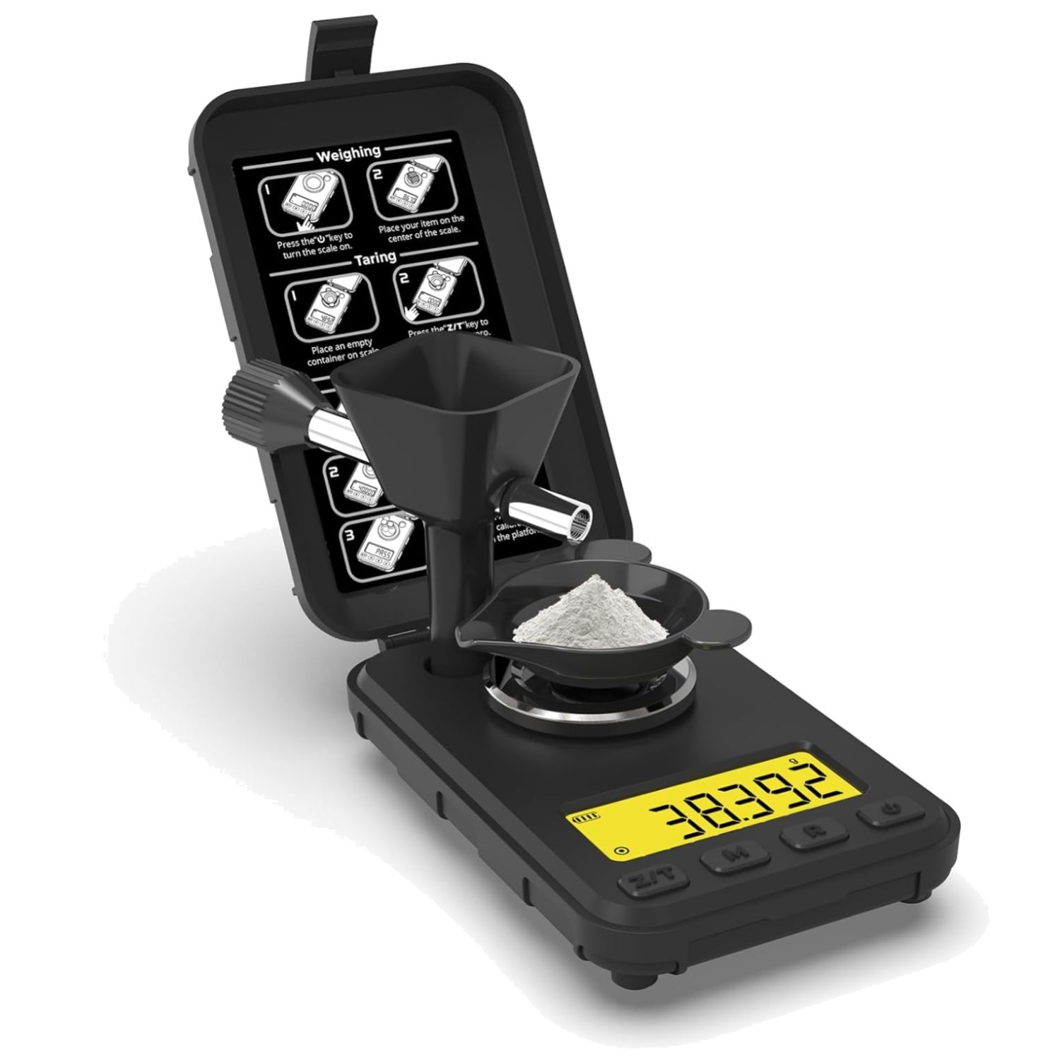 Precision Reloading Scale with Powder Trickler - 50g/0.001g