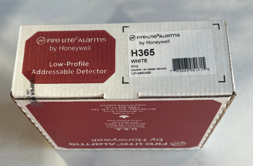 Fire-Lite H365 Addressable Heat Detector 135°F Fixed Thermal Sensor