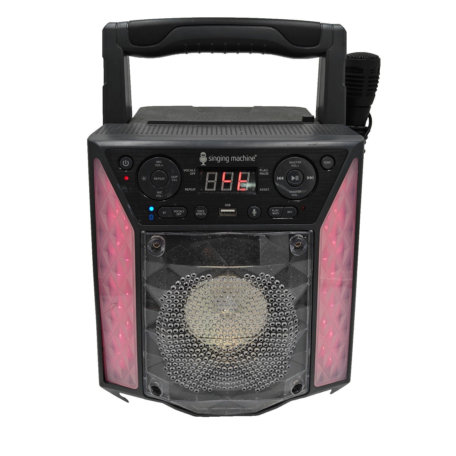 The Singing Machine SML2250 Karaoke System CD+G Microphone Party Player
