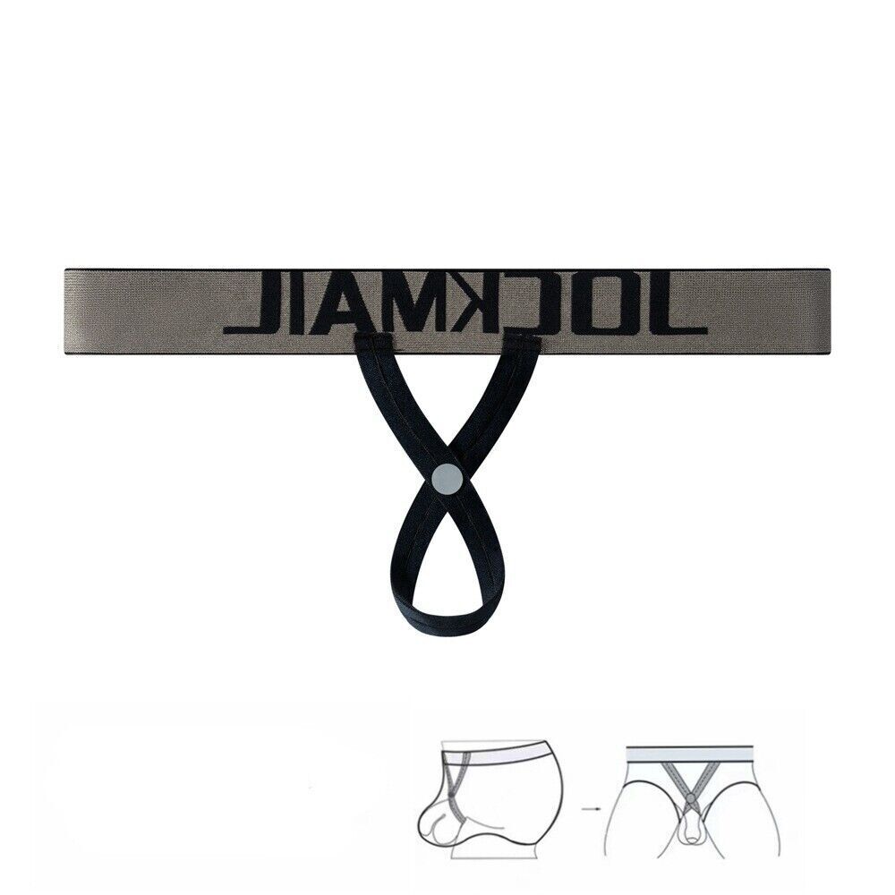 Men Underwear Sexy Cockring Sexy Bikini Thongs Adjustment Ring Lift G Stings