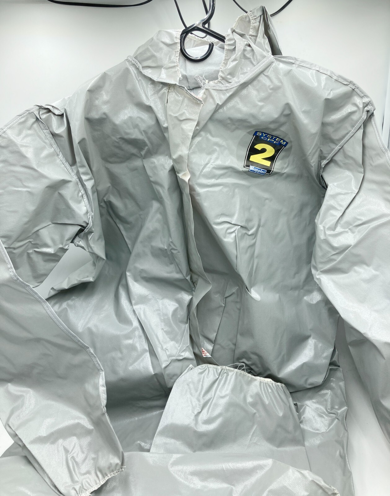 Kappler Coveralls w Hood - Chemical Protective Suit - 2X - Disposable