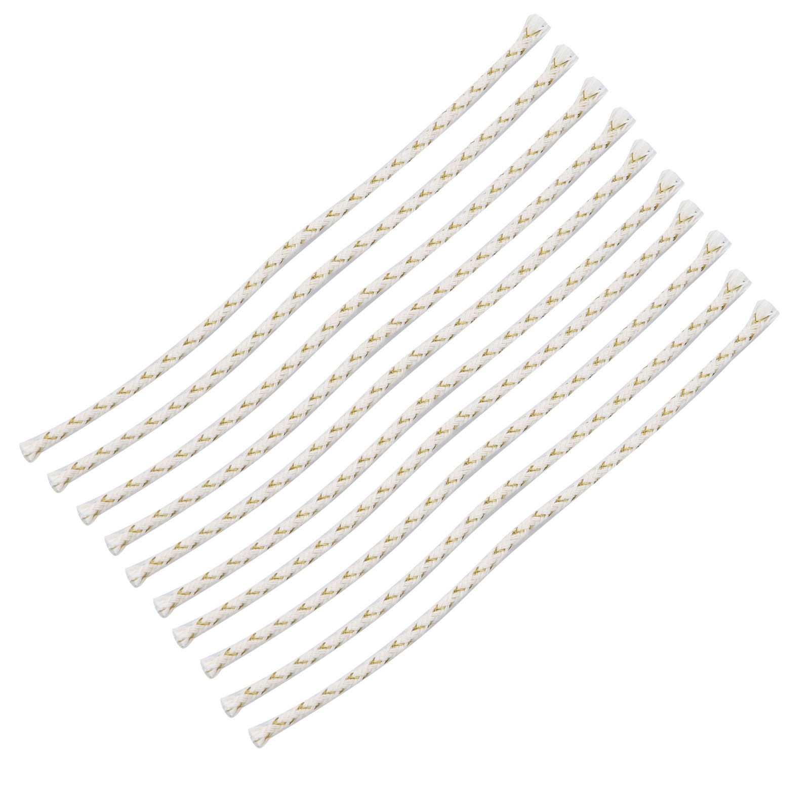 Lot of 10Pcs Copper Wire Cotton Core Wicks Thread in Dispenser For Oil Lighters