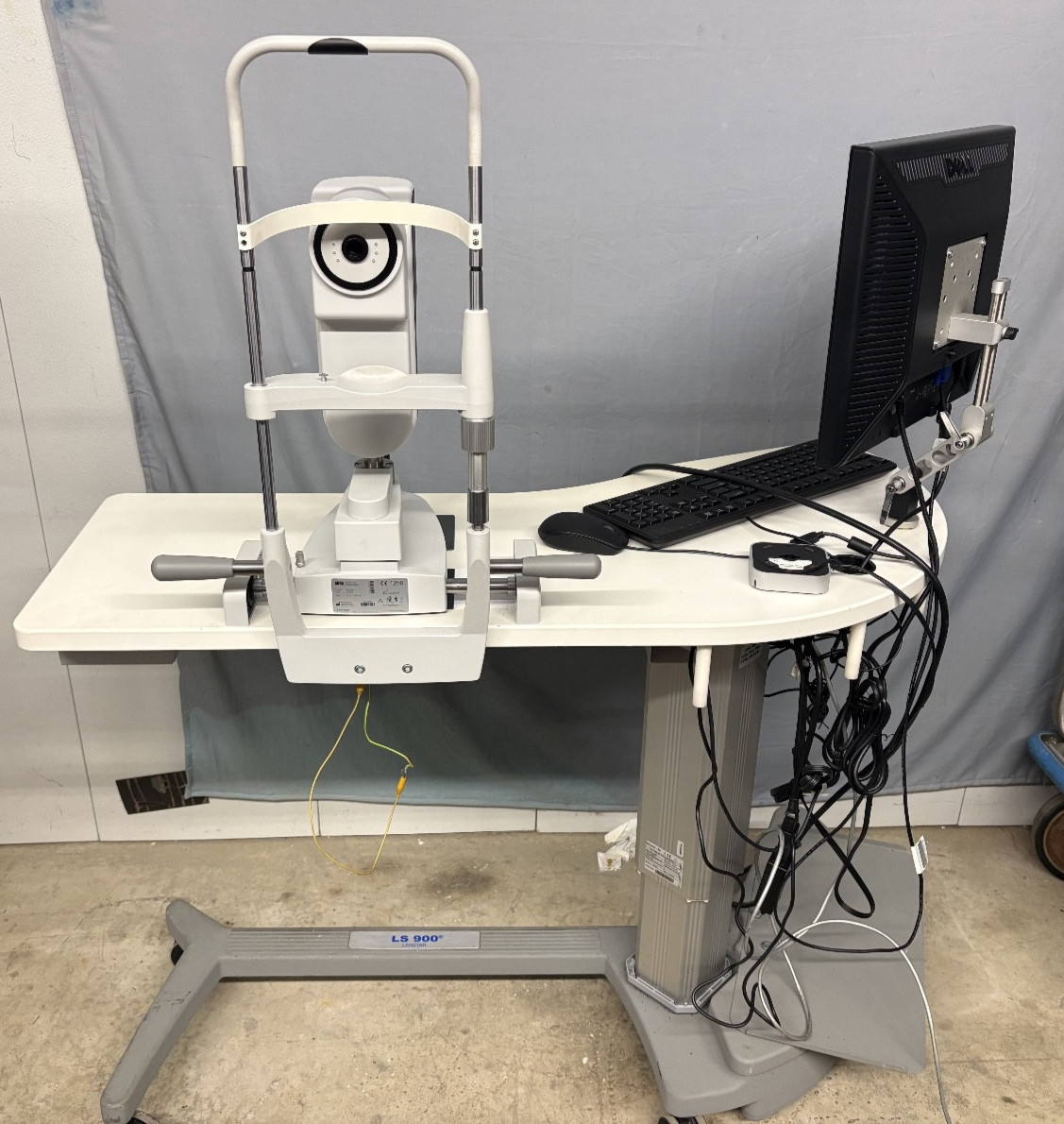 Haag Streit Lenstar 900 With Table, Monitor & Software! TESTED