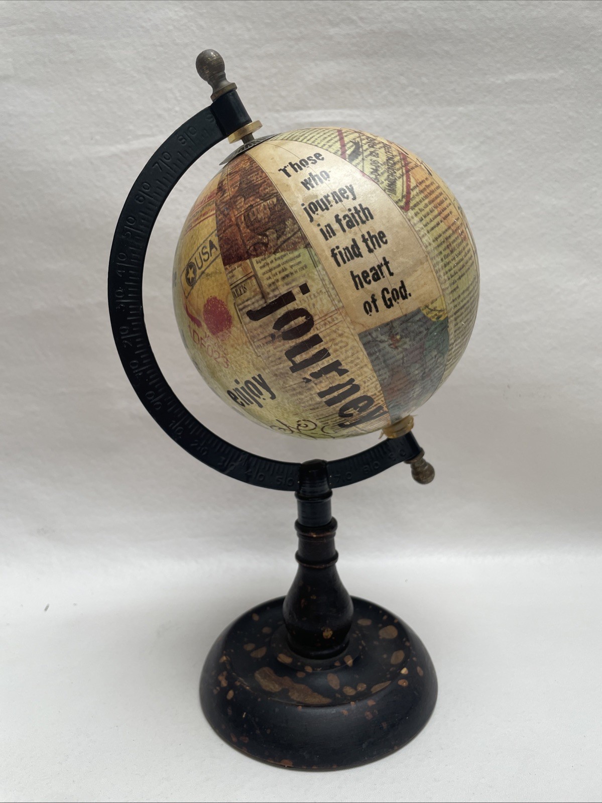 Blessings Unlimited Journey Globe 2012 10.5”