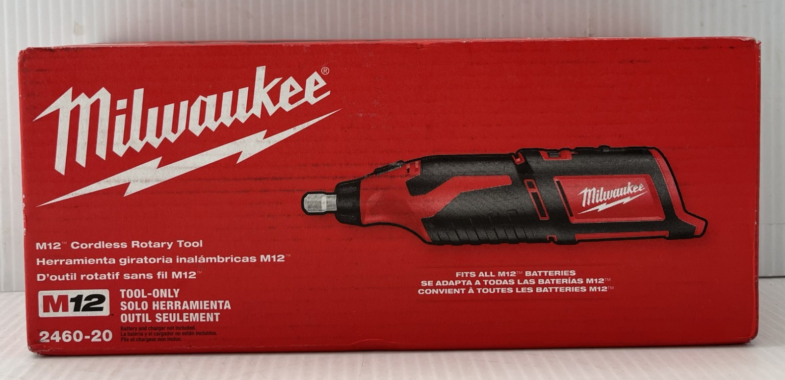 MA6 Milwaukee M12 12 Volt Cordless Rotary Multi-Tool, Tool Only, Model# 2460-20
