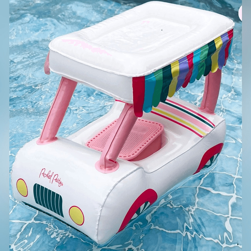 NIB Packed Party Inflatable Party Car” Floating Wireless Bluetooth Speaker
