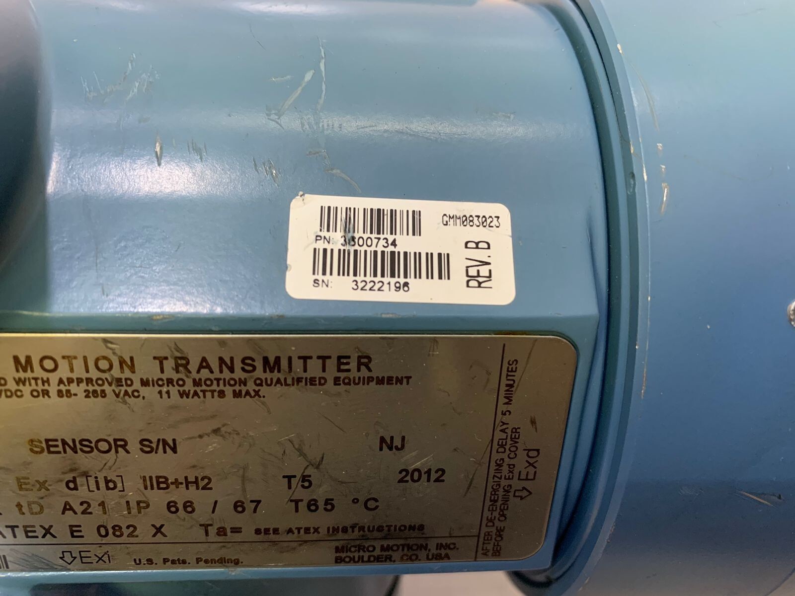 Micro Motion / Flow Transmitter / 1700R12ABFEZZZ