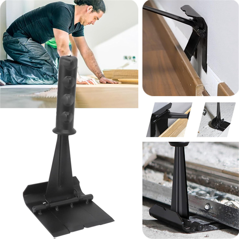 Black Trim Puller Tile Flooring Baseboard Removal Tool Skirting Board Pry Tool