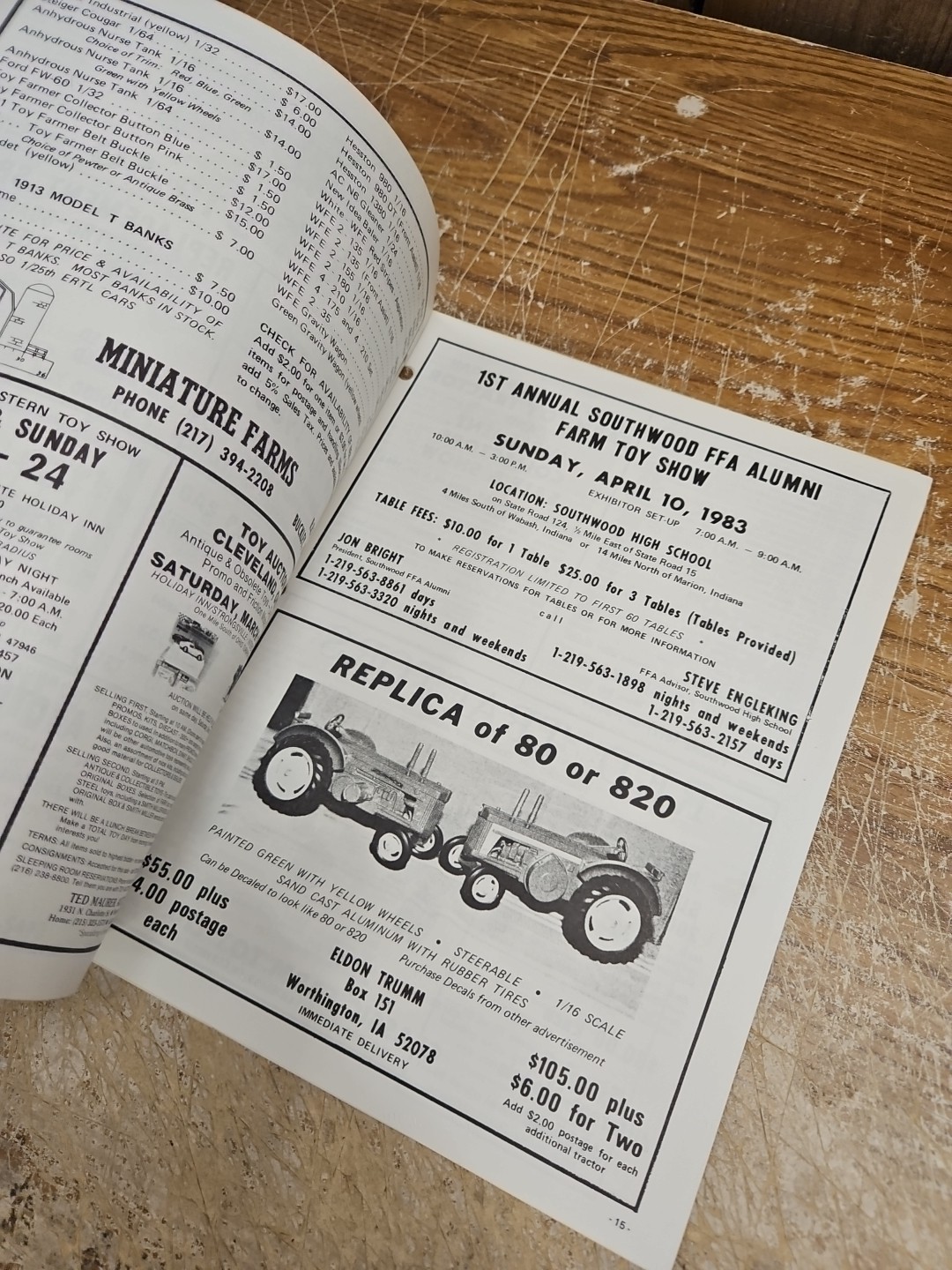 Miniature Tractor & Implement Magazine March 1983 The Green Machine