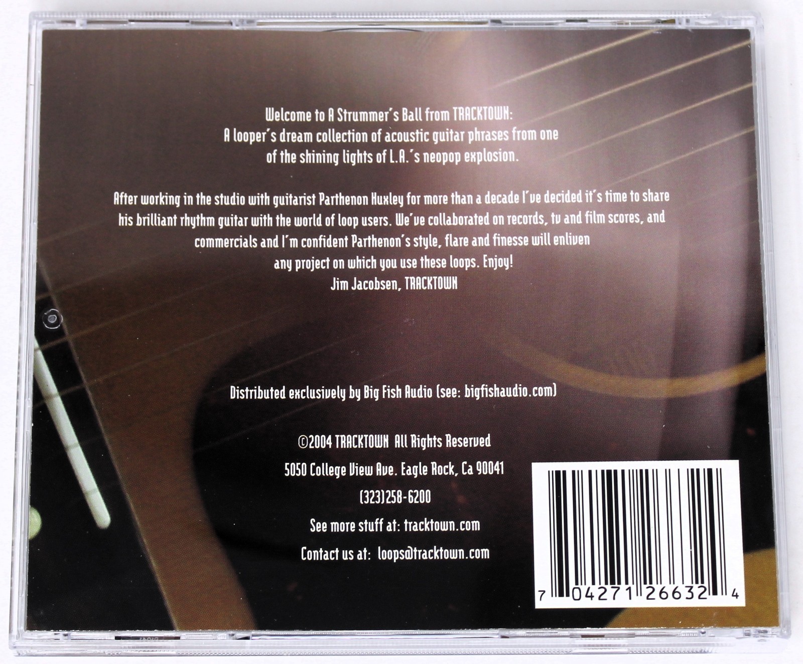 Big Fish Audio A Strummer's Ball Guitar Sample/Sound Library/Sampling 2 CD