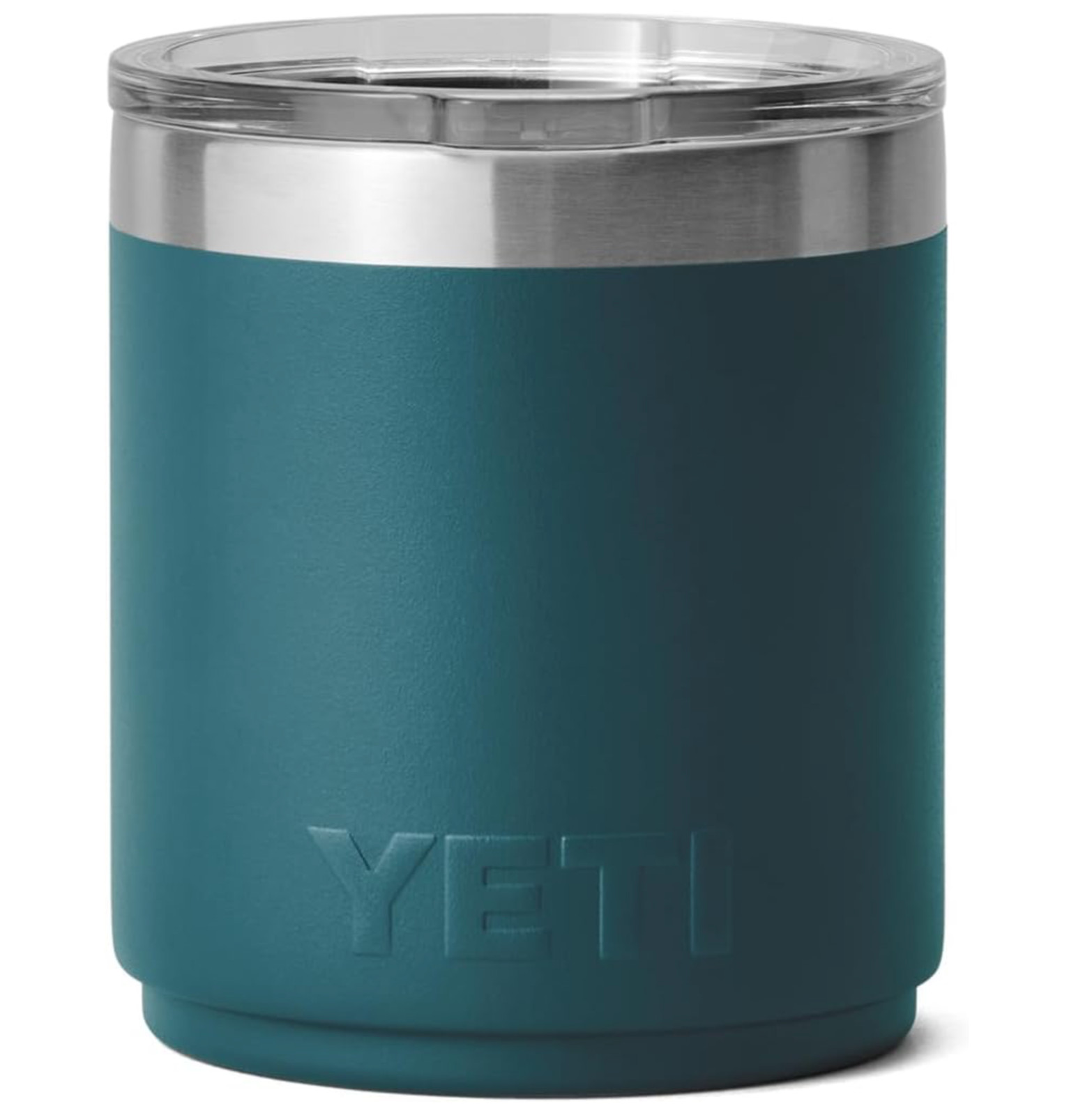YETI Rambler 10oz Stackable Lowball 2.0 Vacuum Insulated&MagSlider Lid AgaveTeal