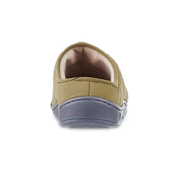 Isotoner Men’s Classic Comfort Hoodback Slippers Size 13-14 Loden