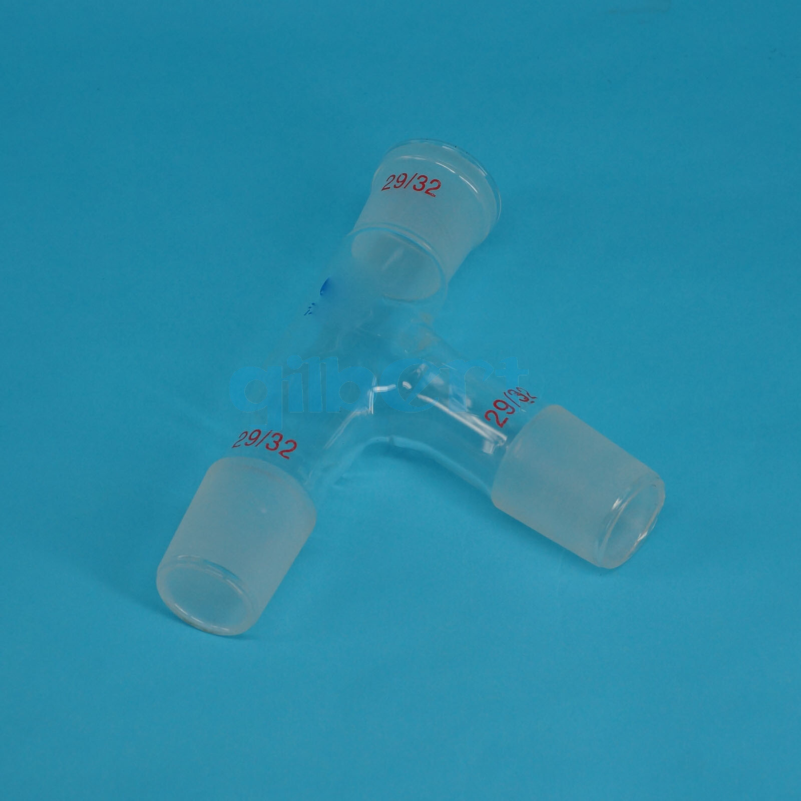 29/32 Joint Borosilicate Glass Distillation Adapter 3-way Claisen 75° Connector