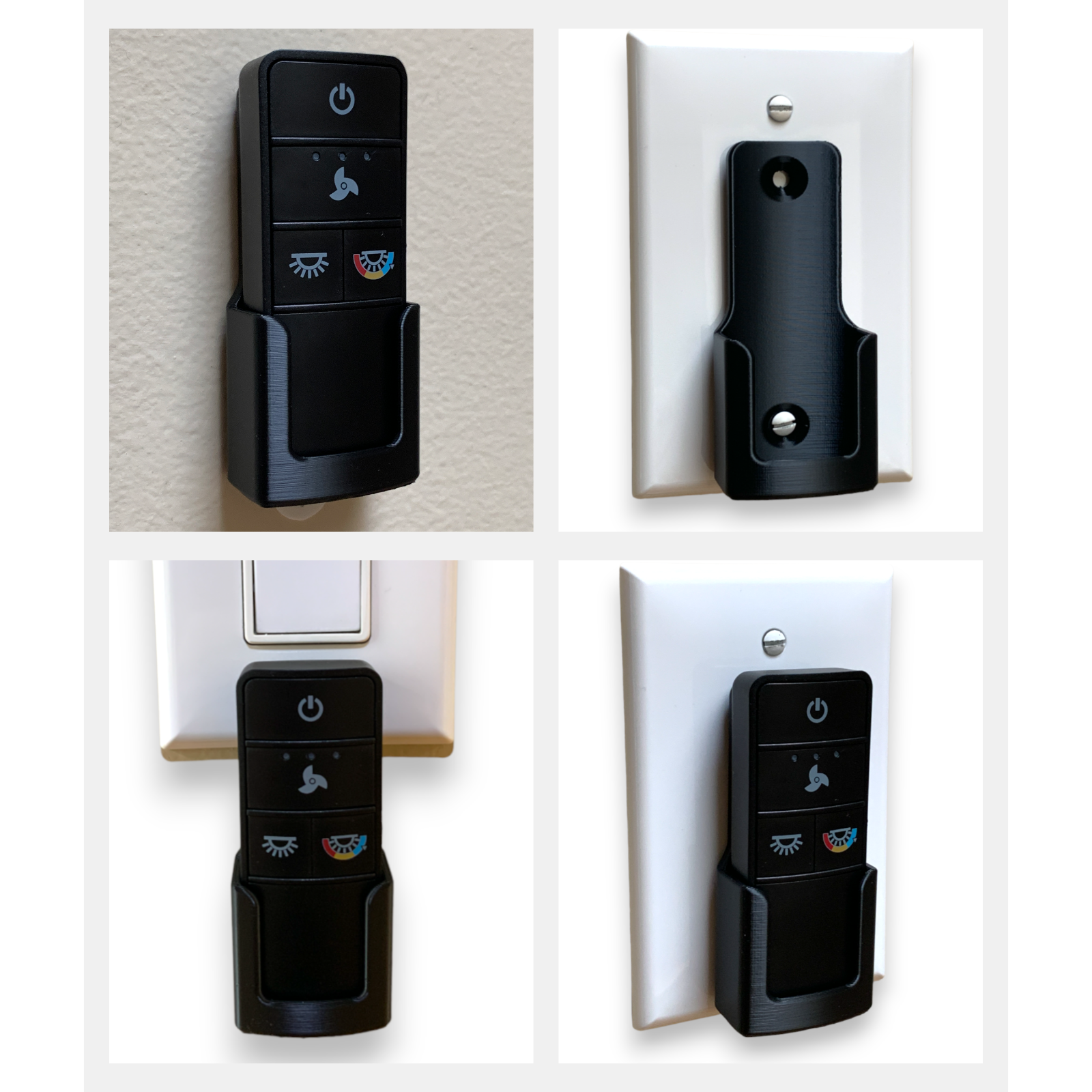 Ceiling Fan Remote Holder Wall Mount for Home Decorators Ceiling Fan Remote