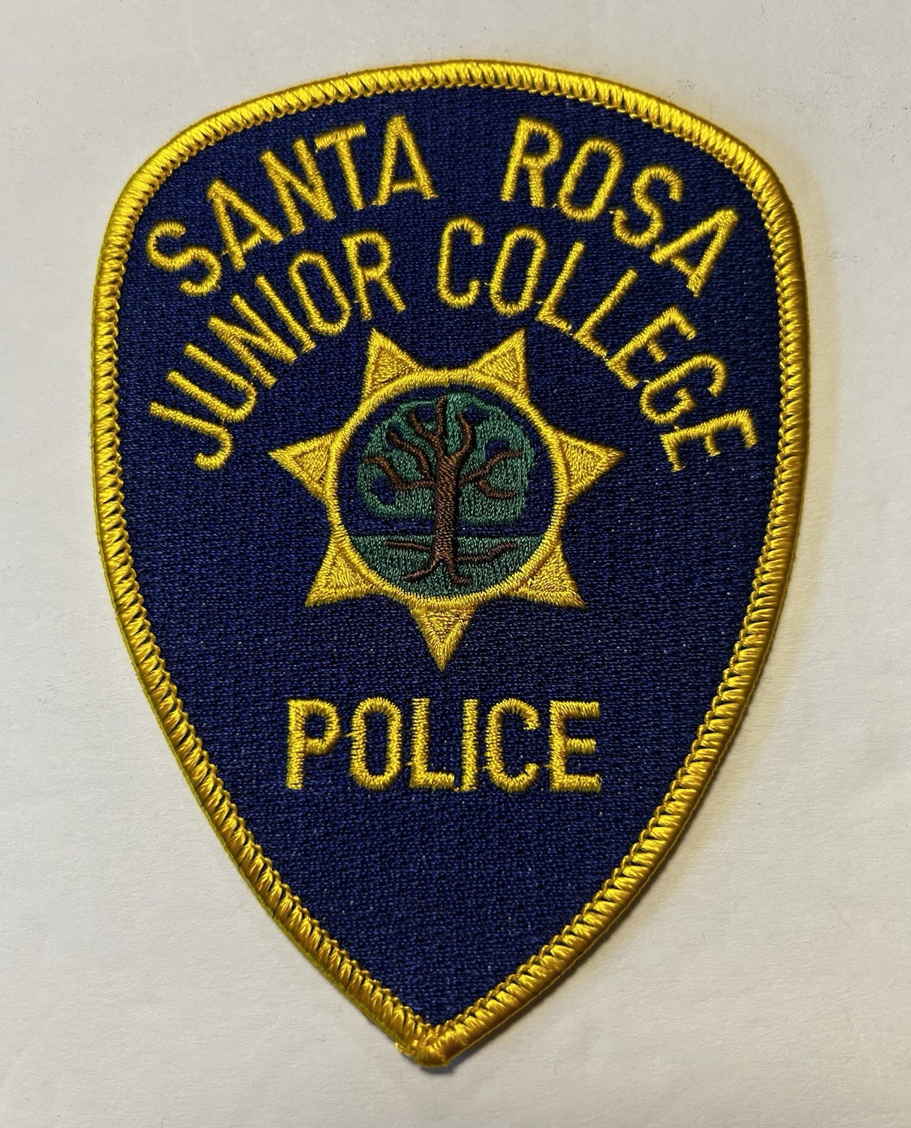 CALIFORNIA CA SANTA ROSA JUNIOR COLLEGE POLICE PATCH SONOMA COUNTY #PDD94