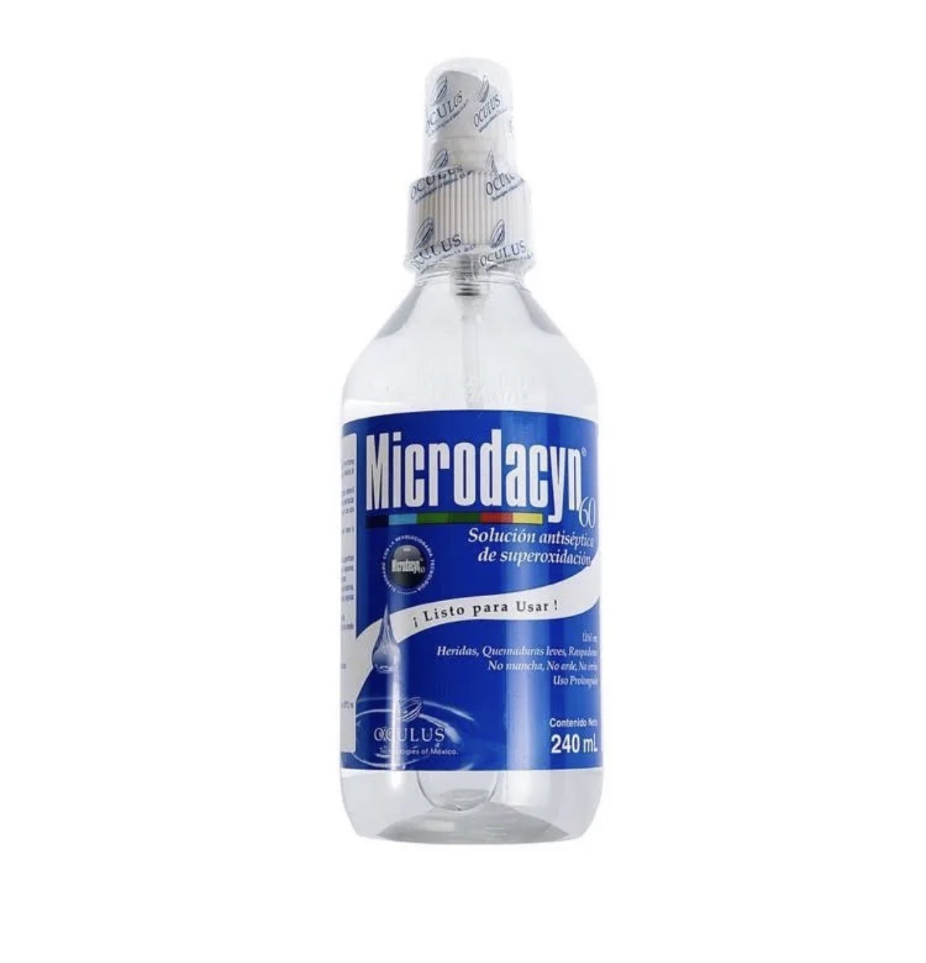 Microdacyn Antiseptic Virus Bacteria Fungus Wounds Antiseptico Heridas Bacterias