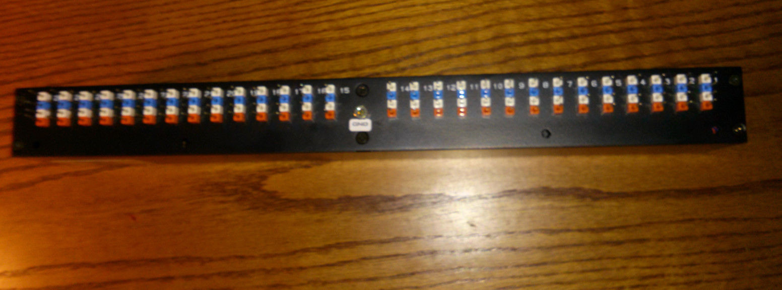 ADC MPPGDXBA2 Patch Panel 4 Wire RJ48c, 28 Position RJ48c Wire Wrap
