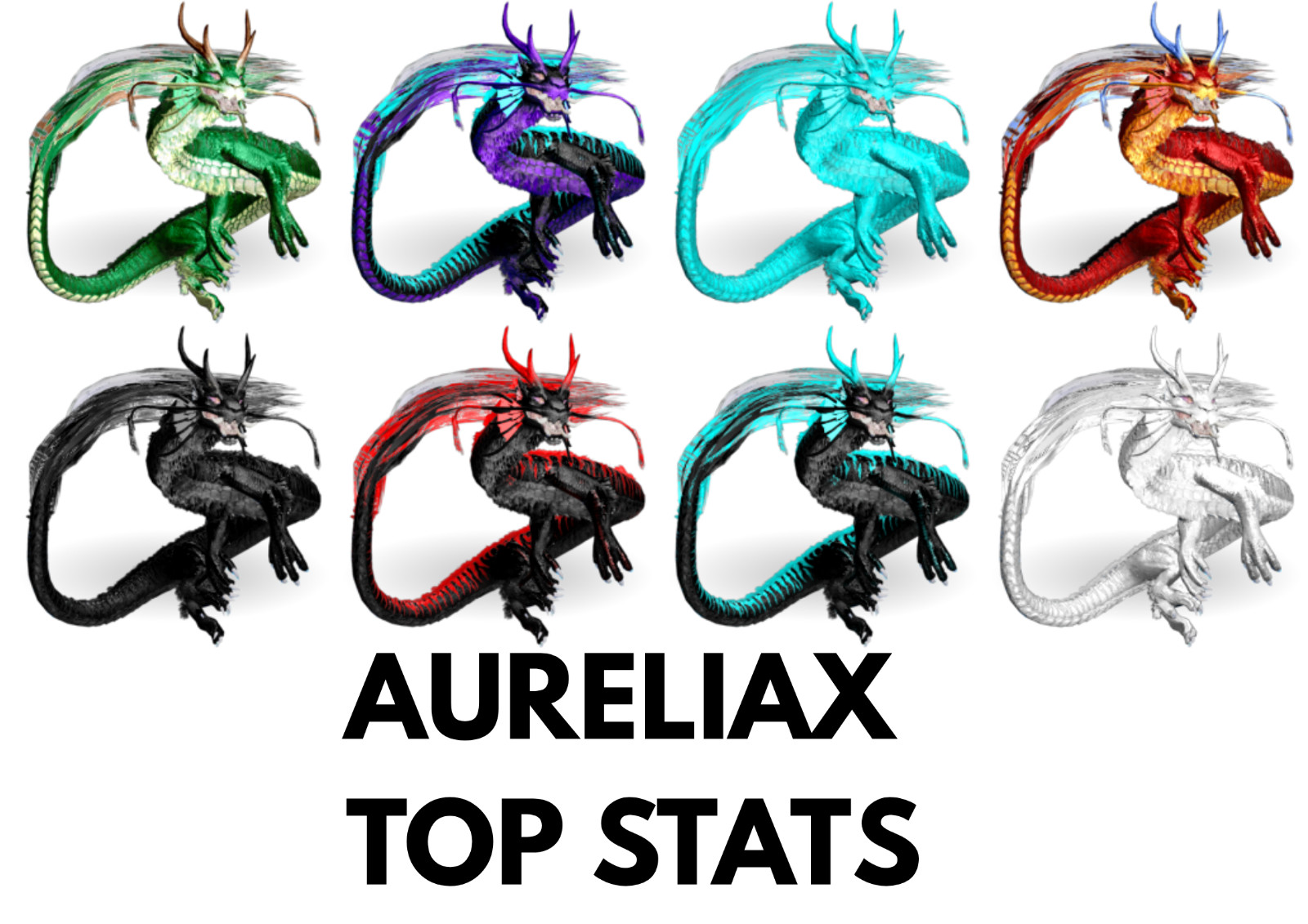 Aureliax TOP STATS Clone Ark Survival Ascended Official PVE