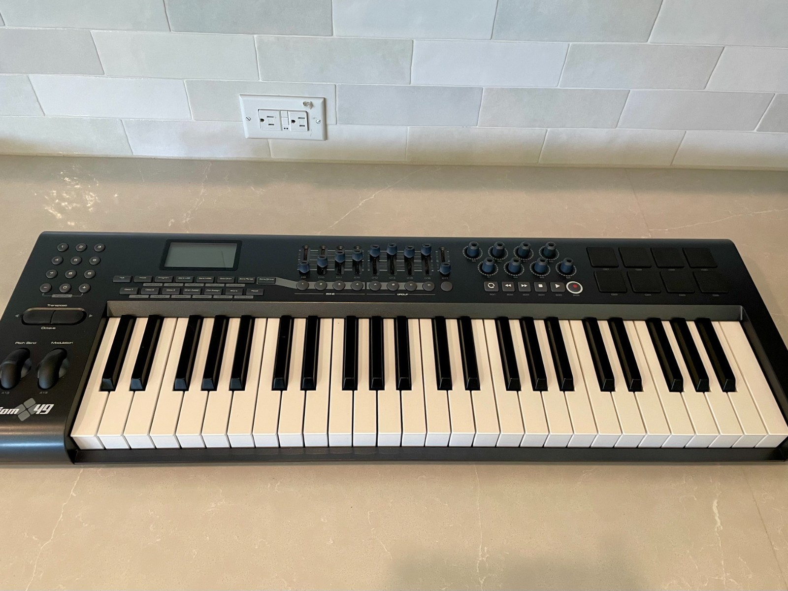 M-Audio Axiom 49 Key USB MIDI Keyboard Controller - w/ Power Adapter