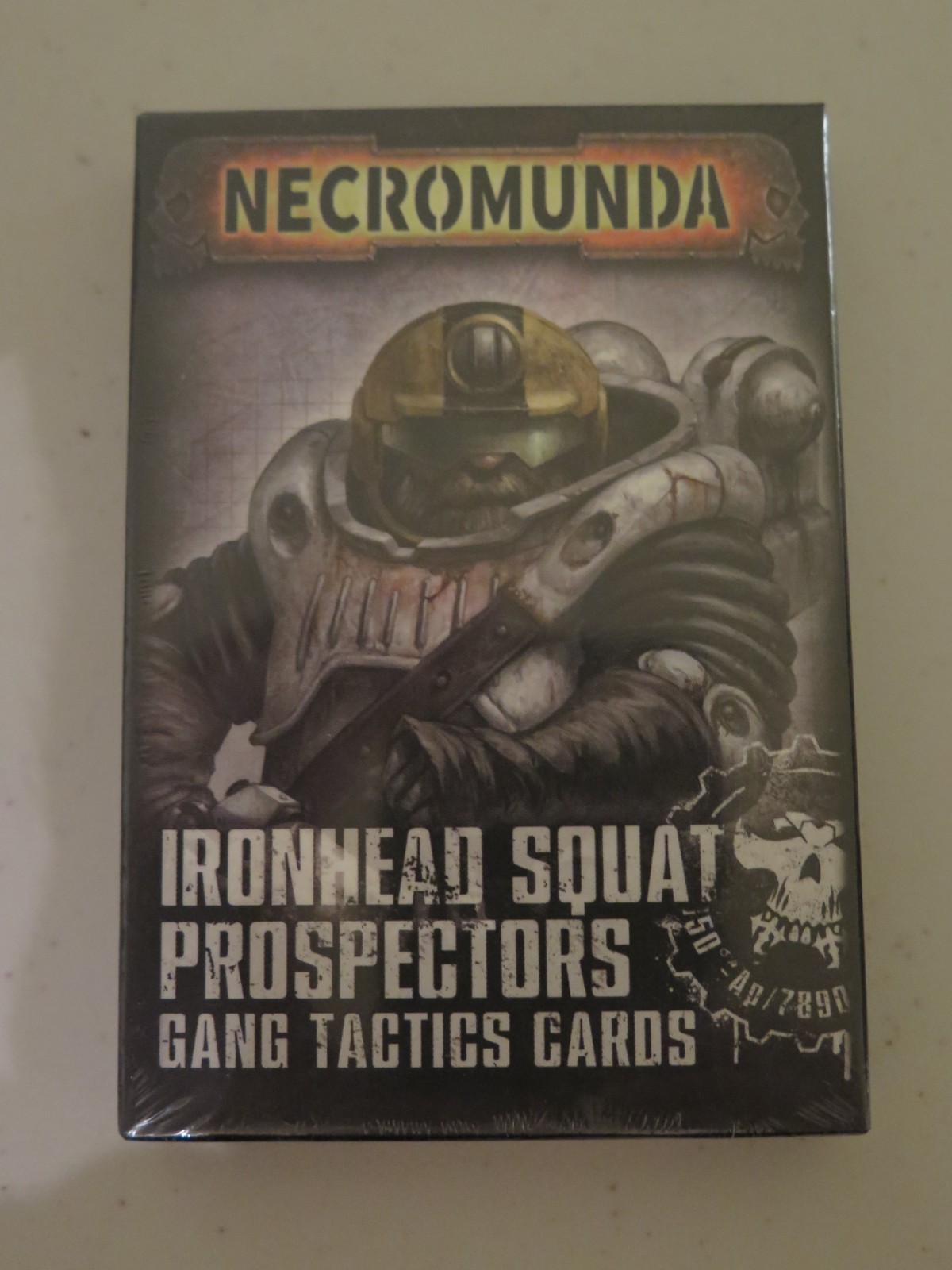 WARHAMMER 40K 40,000 IRONHEAD SQUAT PROSPECTORS GANG TACTICS CARDS SEALED RARE