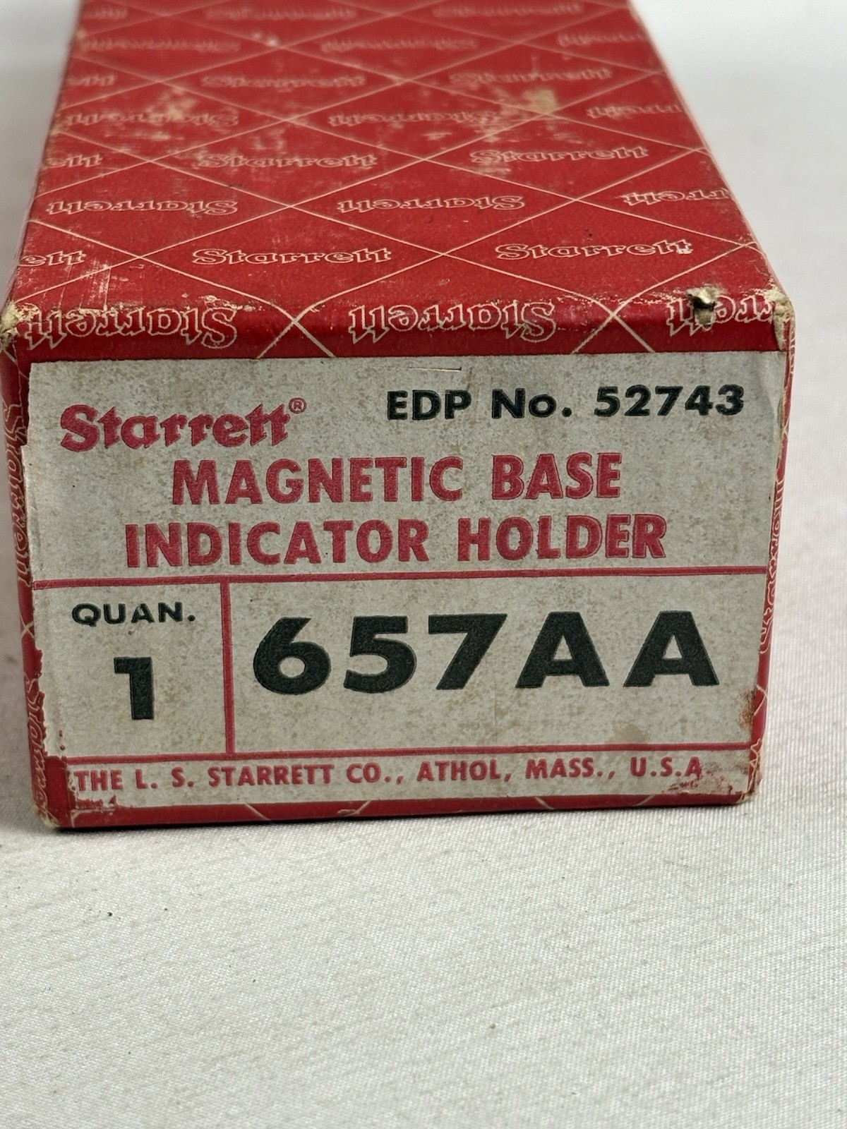 Starrett No. 657AA Magnetic Base - Made in the U.S.A. - 657