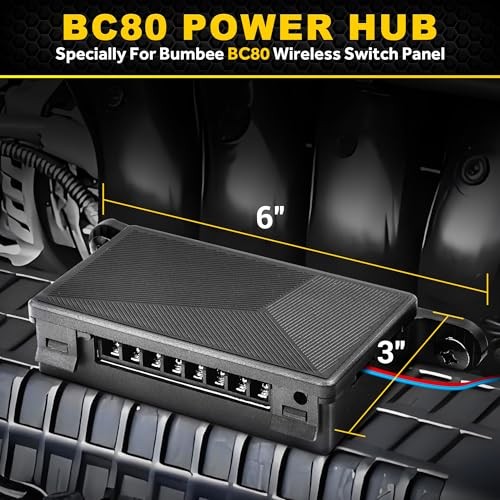 BC80 Power Hub - Specially Designed for BC80 164FT Range Wireless Switch Panel