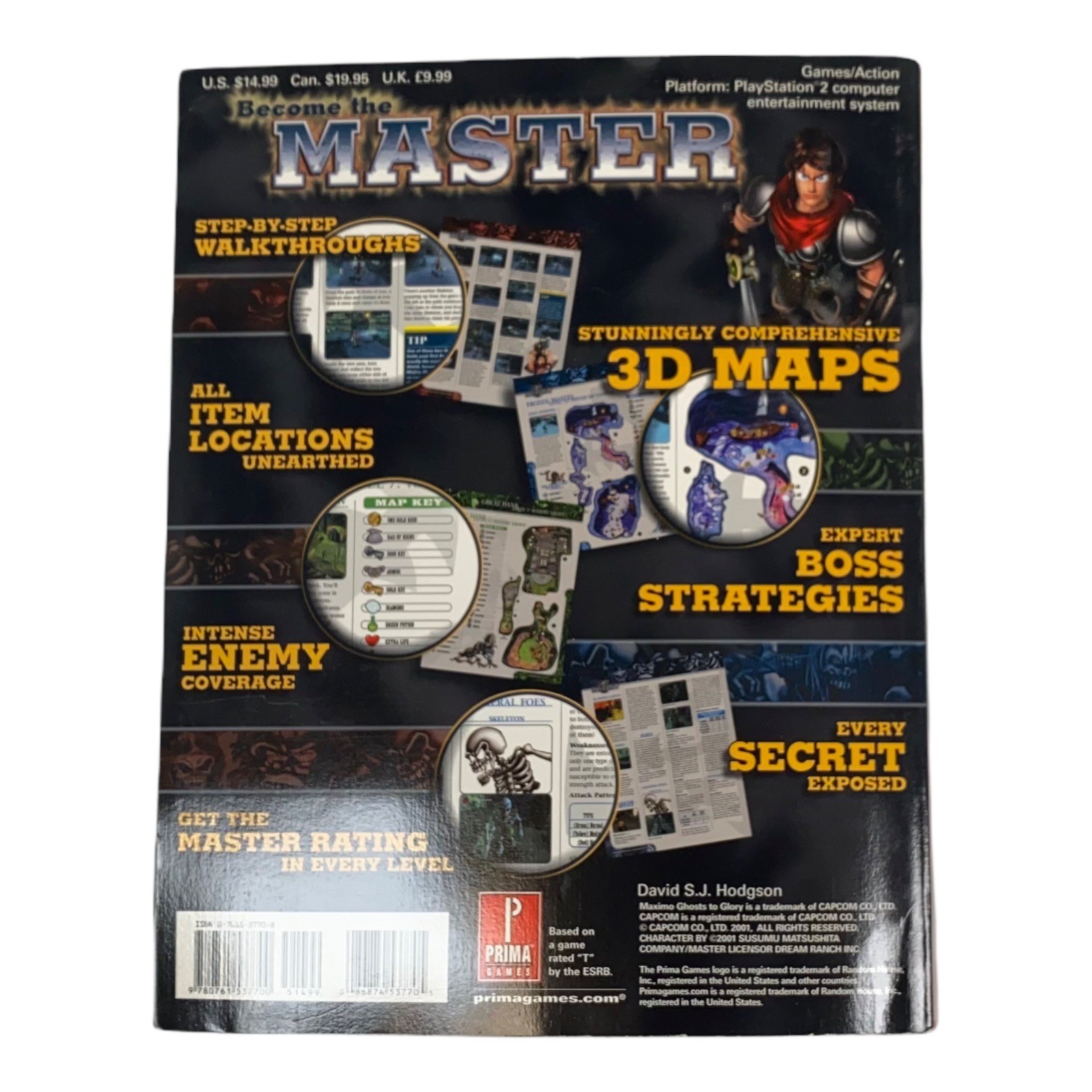 Maximo: Ghost to Glory - Prima’s Official Strategy Guide with Poster - Excellent