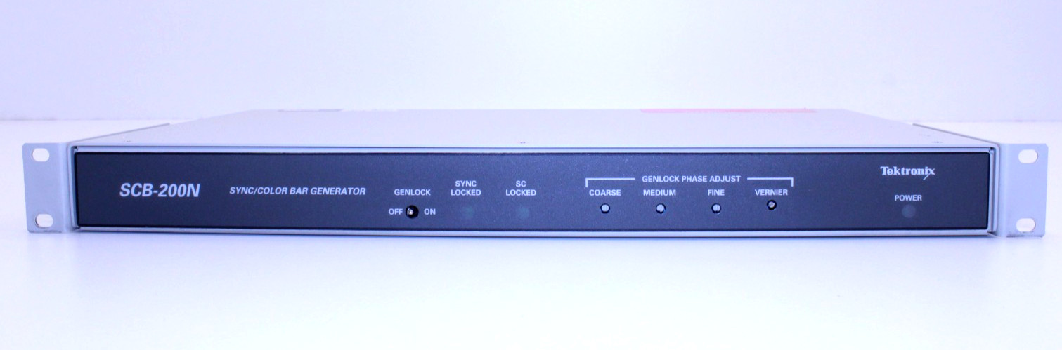 Tektronix SCB-200N Sync/Color Bar Generator - Tested