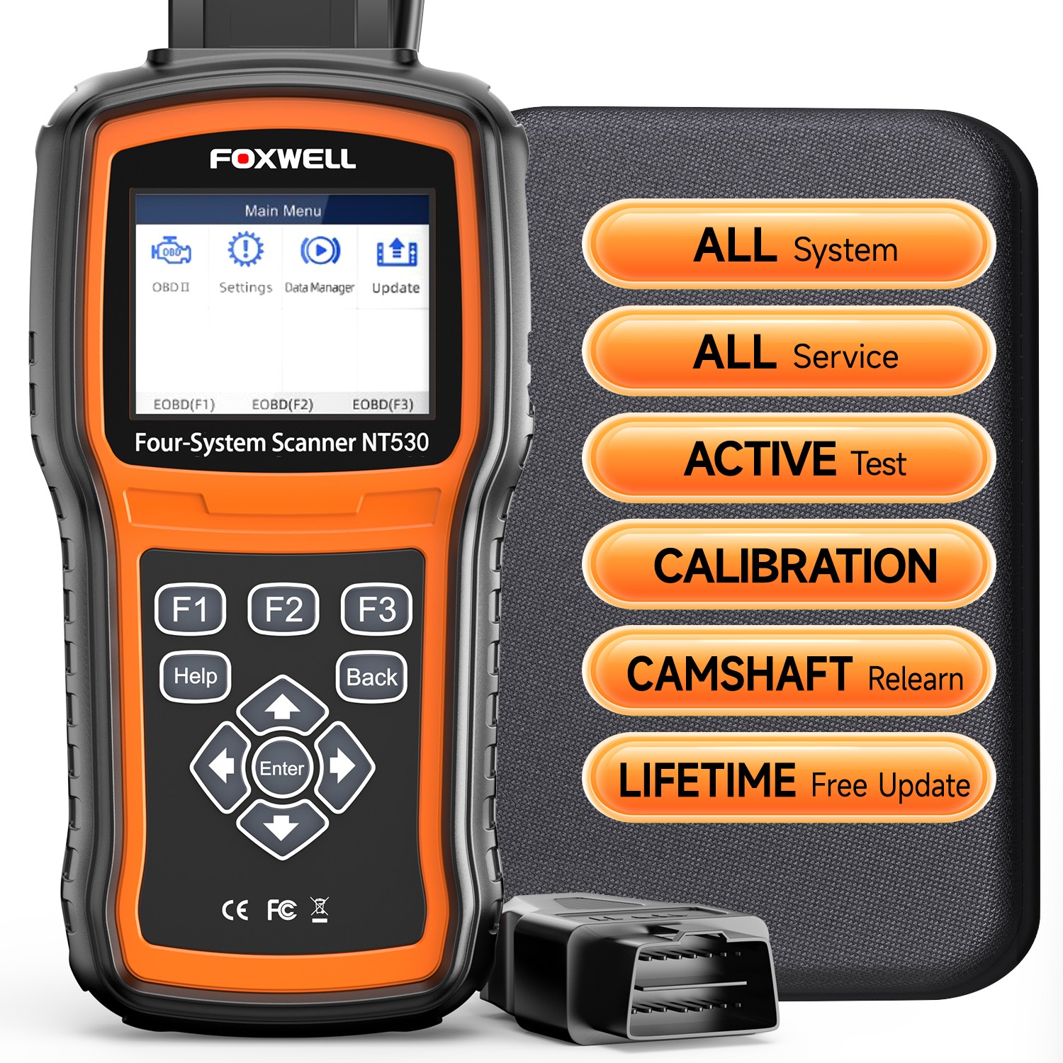 For Ford Lincoln Mercury OBD2 Bidirectional Full System Car Diagnostic Scanner