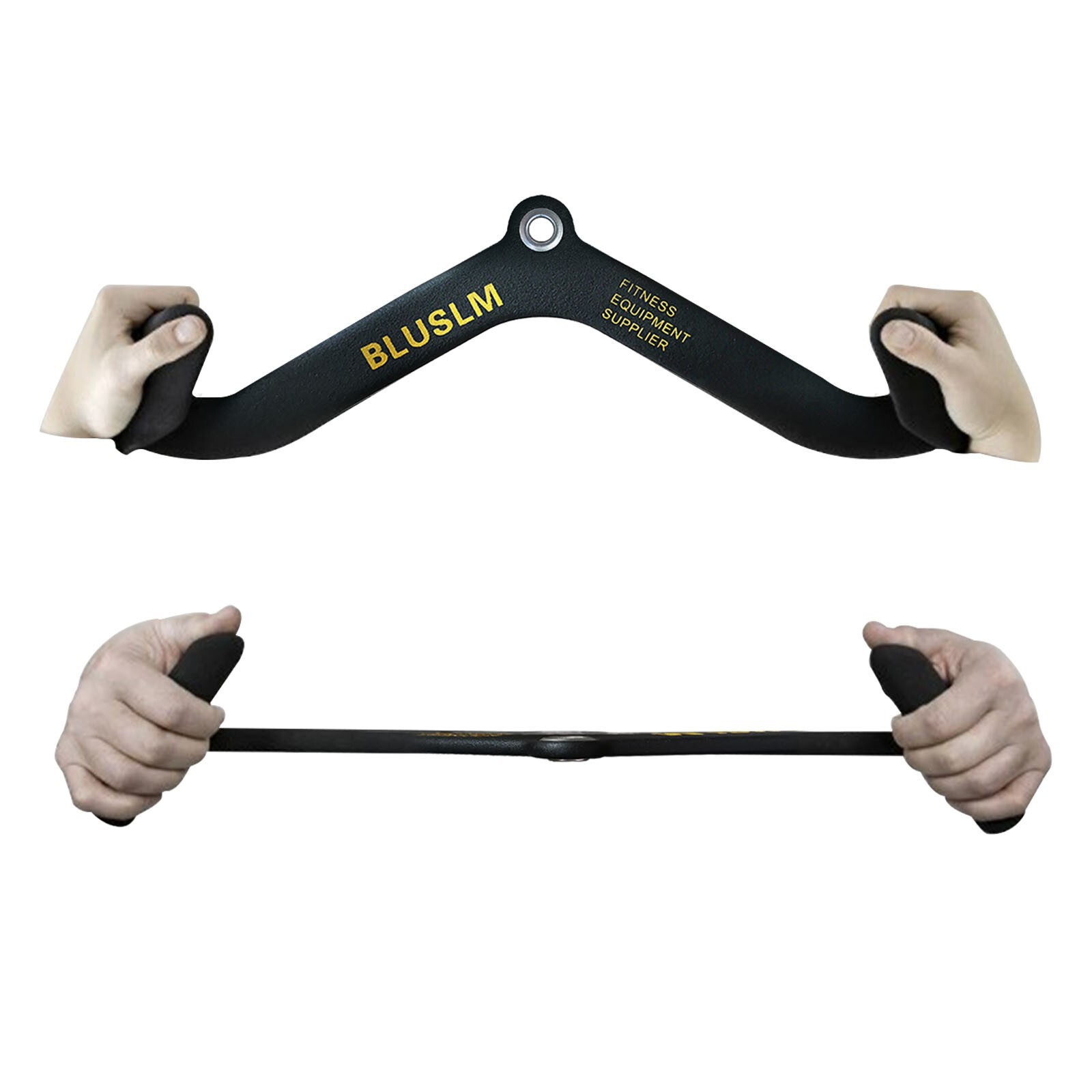 LAT Pull Down Bar for Cable Machine Pulldown T Bar V Bar Cable Attachments BL05