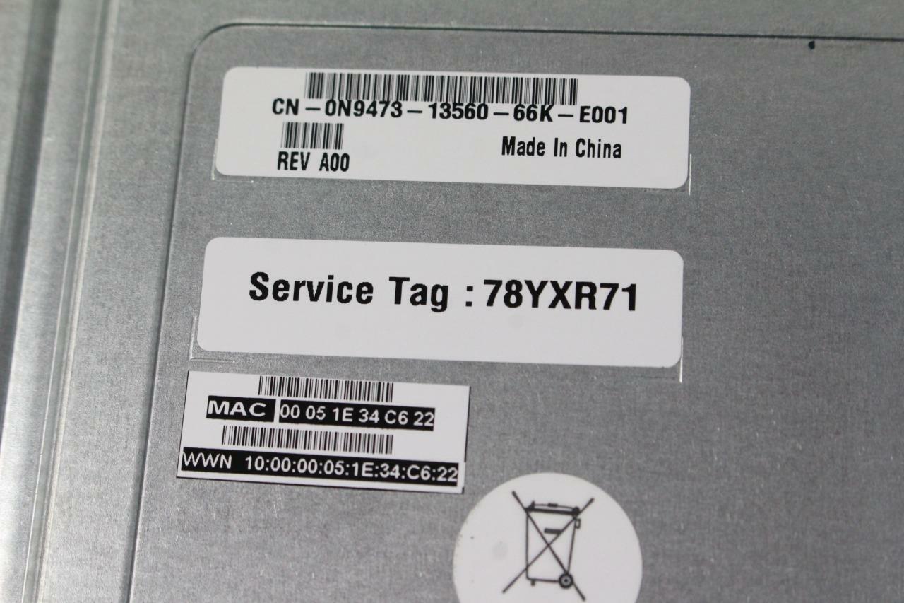 New Dell PowerEdge 1855 Brocade 4-Port Fibre Switch Box SW3014 T8560 N9473