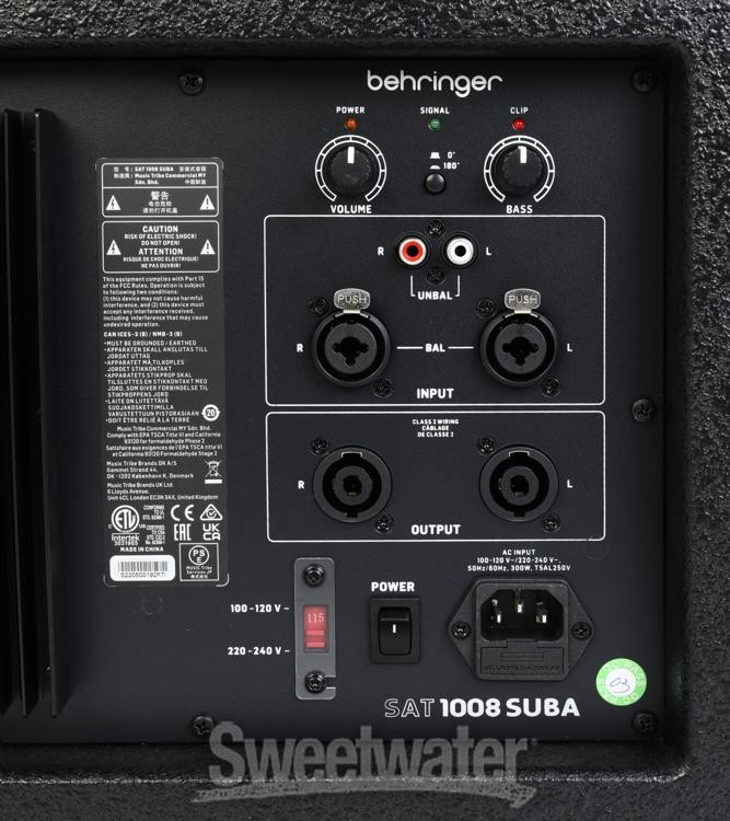 Behringer SAT 1004 Bundle