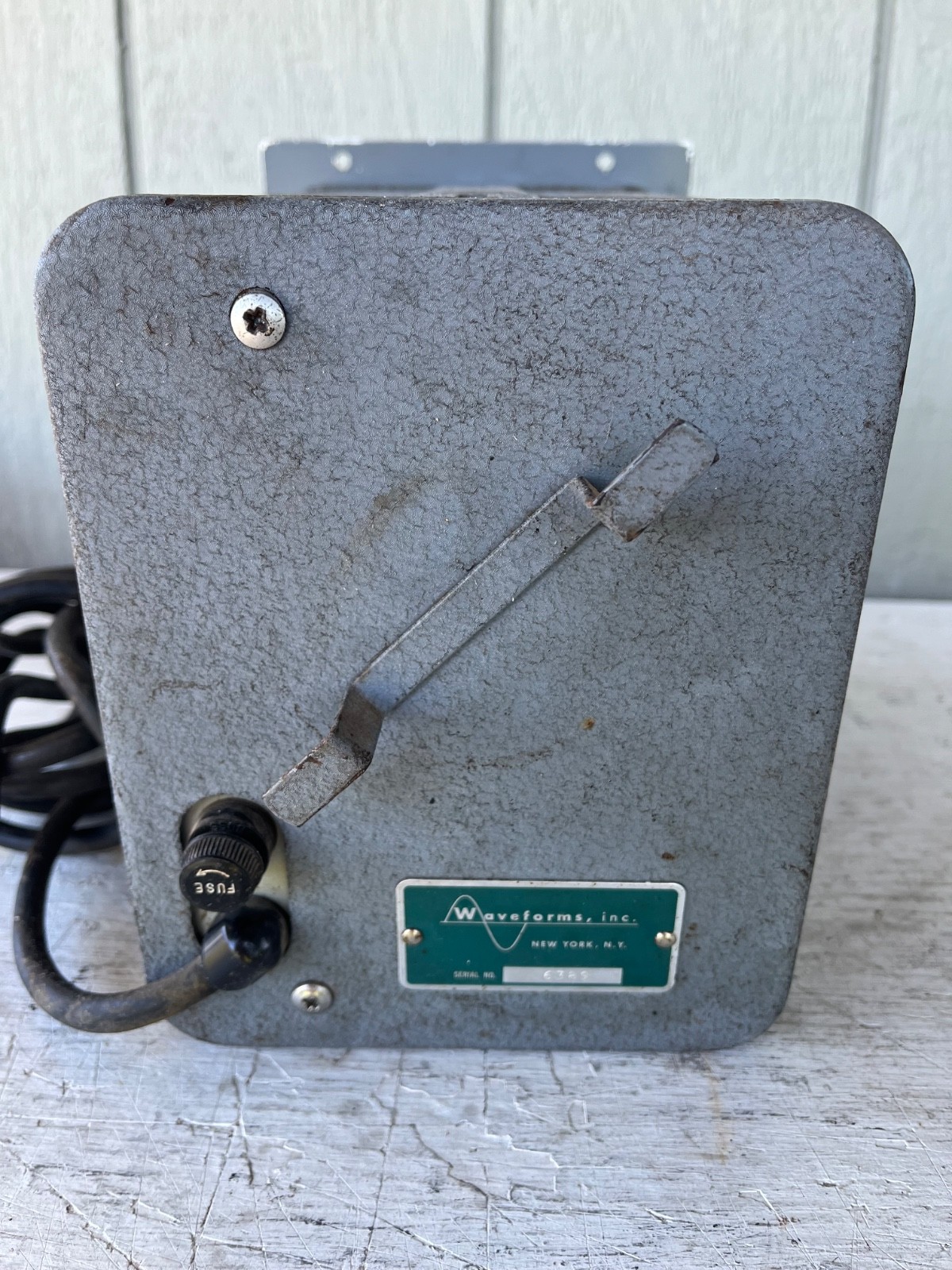 Waveforms Wave Occilator Tube Vintage Tested