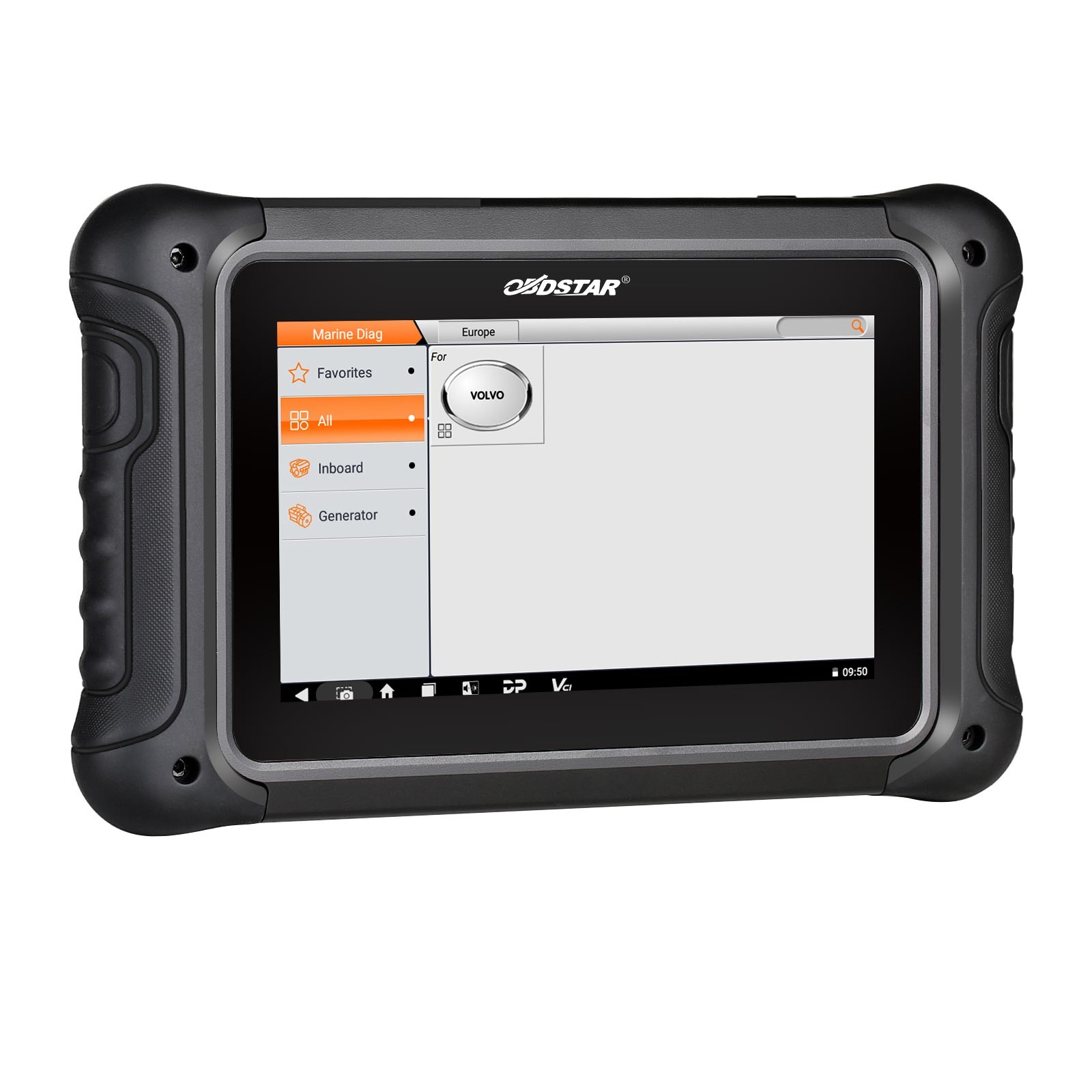 OBDSTAR iScan PRO for VOLVO Marine Diagnostic Scanner Code Reader Action tester