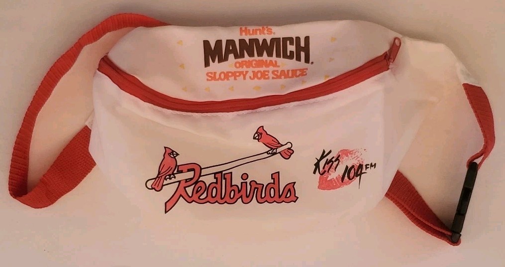 Louisville Redbirds Promotional Fanny Pack Triple A Minor League Baseball NEW.