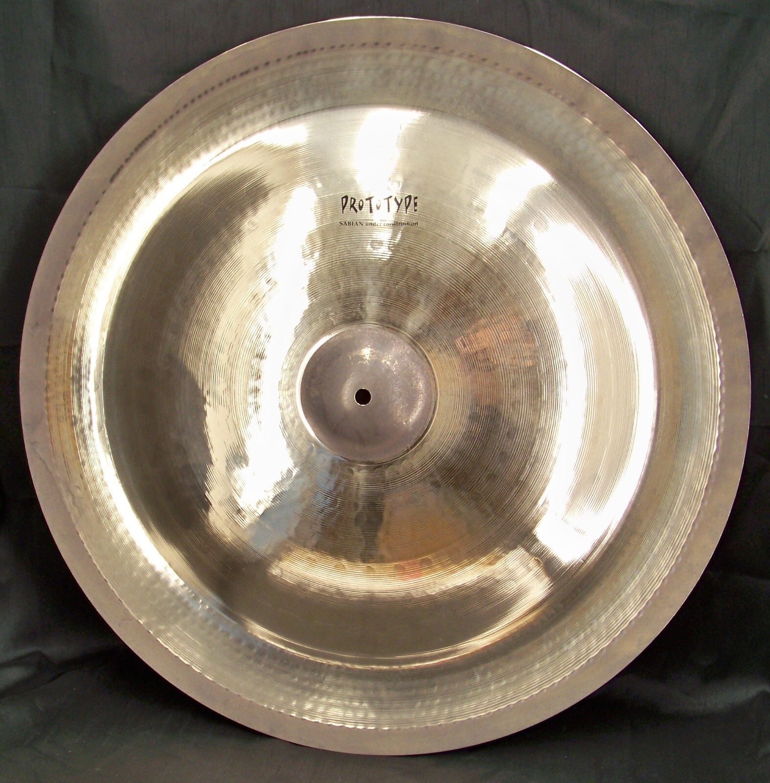 Sabian Prototype AAX 24" China Cymbal/Brand New-Warranty/2540 Grams/RARE