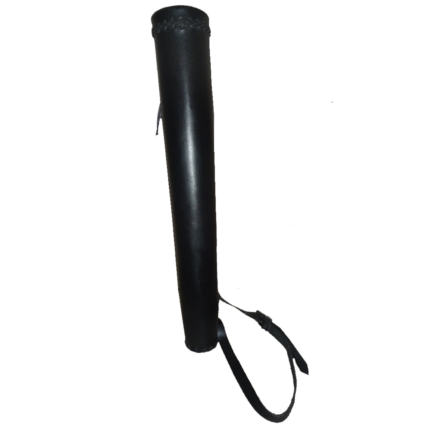 Small Black Leather Hunter Quiver - LARP Quiver E877