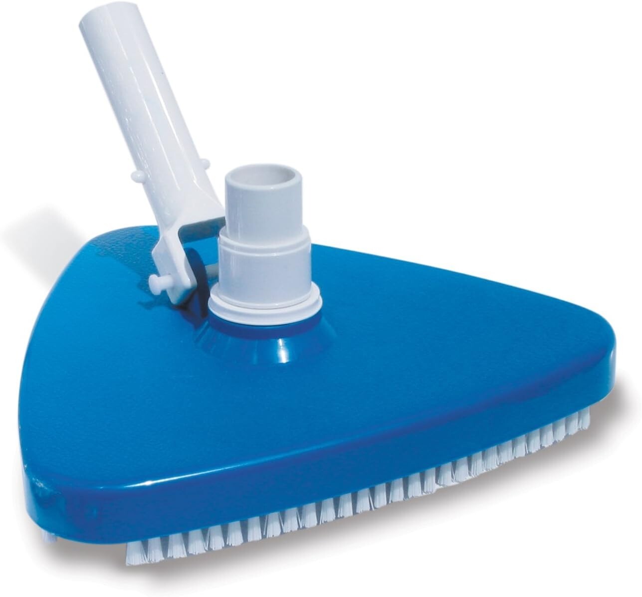 BS58750 Vinyl Pool Vacuum Head, Weighted Solid Blue Triangular 1.25" - 1.5"