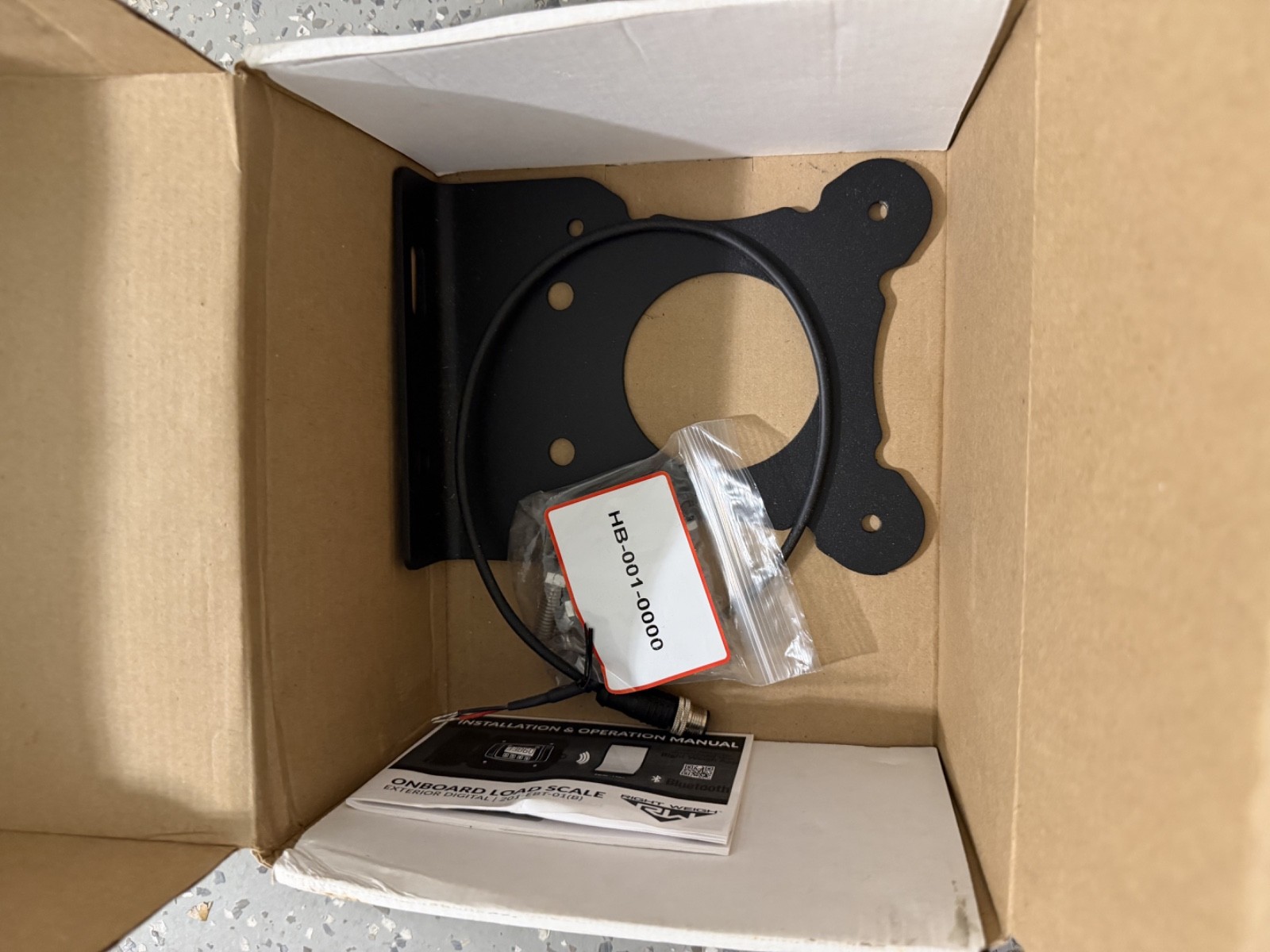 Right Weigh | 201-EBT-01B Bluetooth ExtDigital Load Scale wAirSensor |New In Box