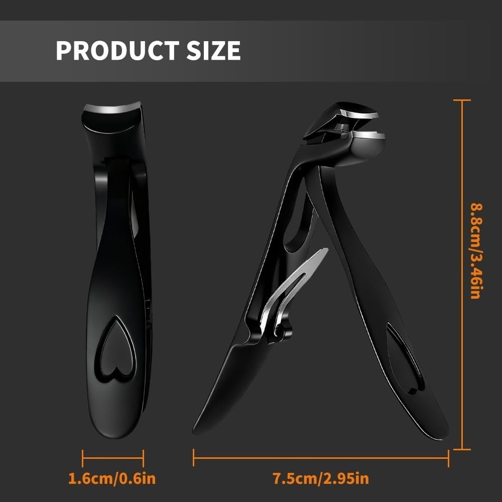 Long Handle Toenail Clippers for Seniors – Sharp Angled Head Thick Nails