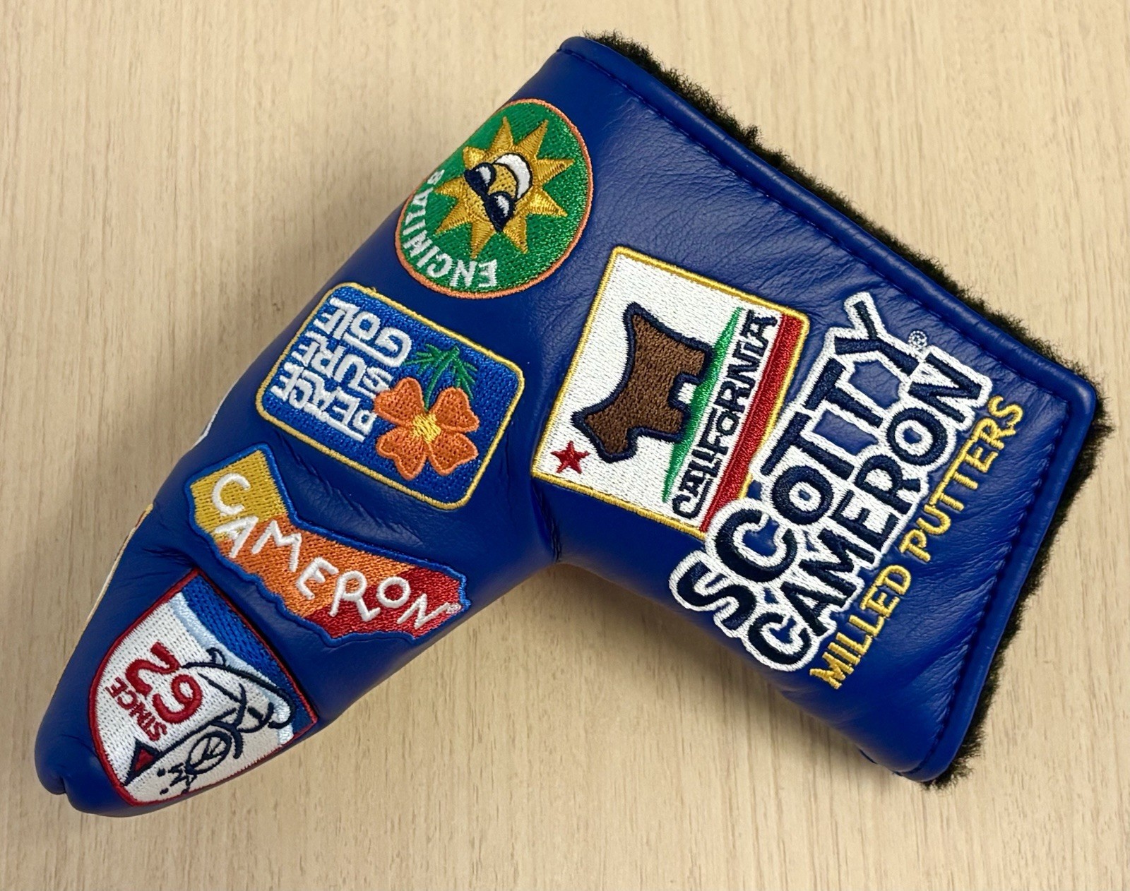 Scotty Cameron Gallery NEW SoCAL TRIPPER Studio Patches "BLADE" Headcover "BLUE"