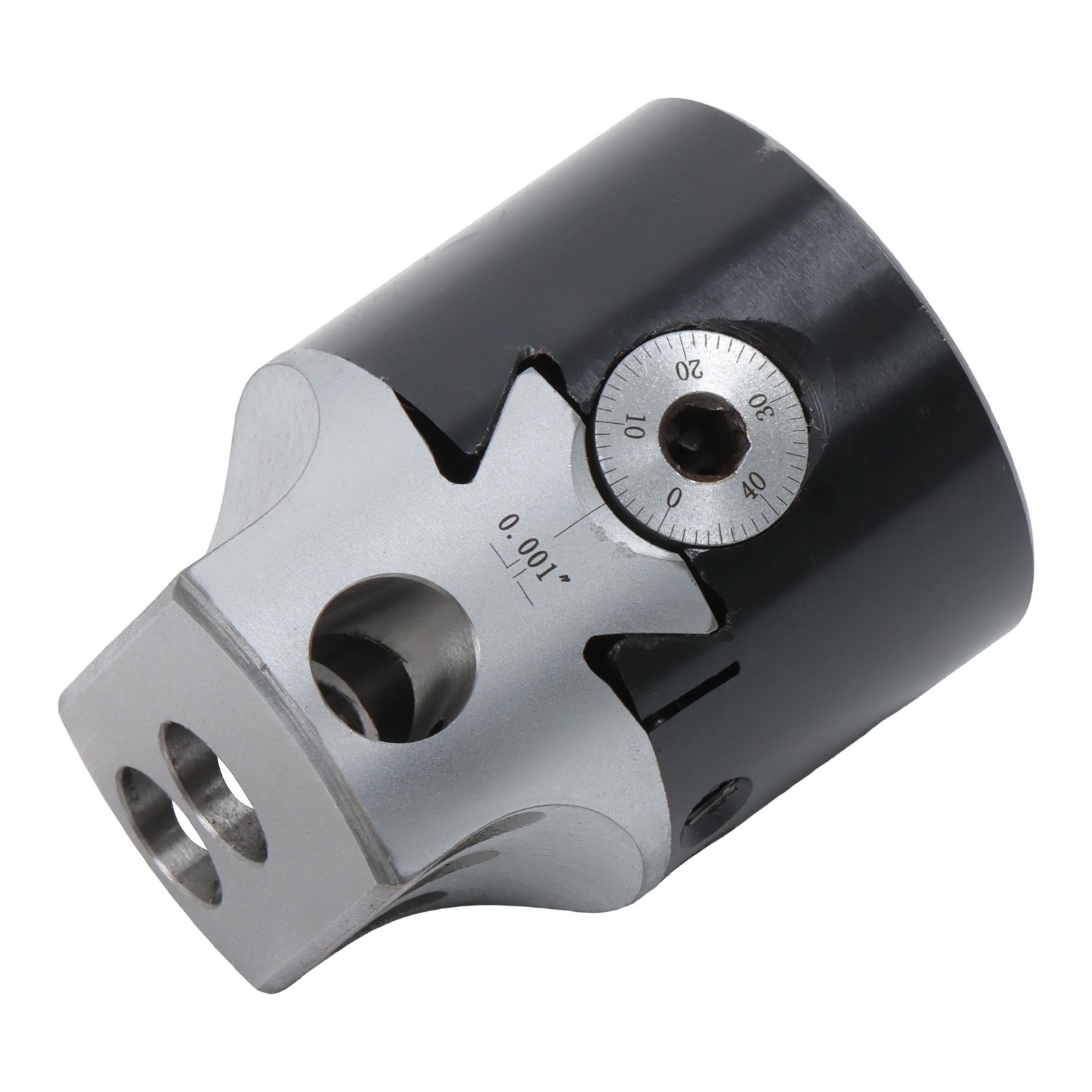 LABLT Precision 2" Threaded Boring Head 1/2" Hole Size 1-1/2-18" Thread Mount